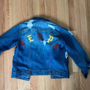 Maryland Terrapins Jean Jacket